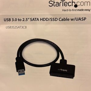 USB 3.0 to 2.5” SATA HDD/SSD Cable w/UASP